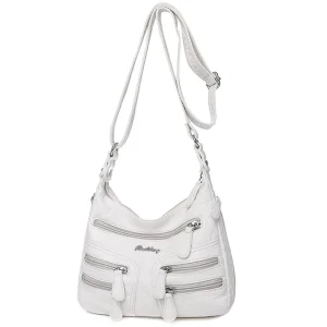 Sac Besace Avec Poches Femme