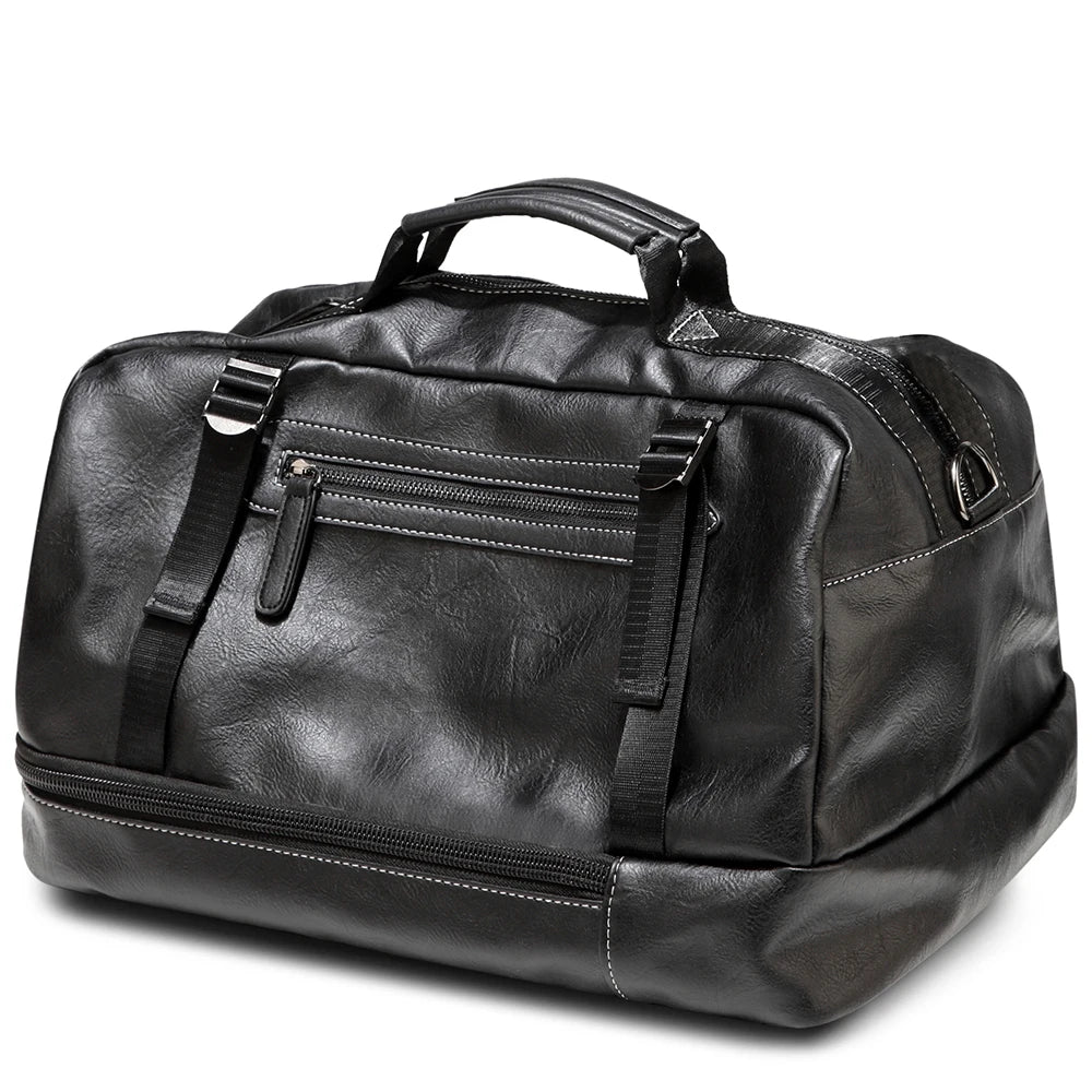 Sac Bandoulière Homme Simili Cuir – Image 4