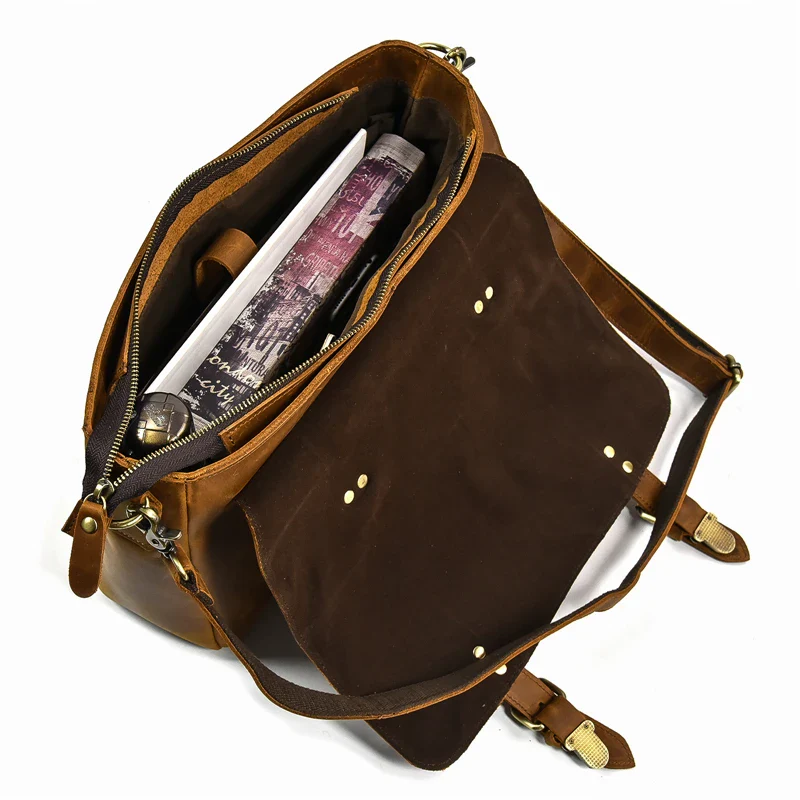 Besace Messenger Cuir – Image 7