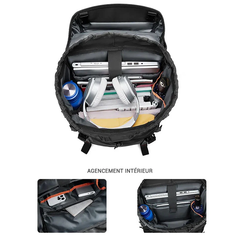 Soren grand sac à dos de voyage – Image 6