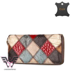 Targa portefeuille femme original