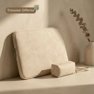 Housse PC - Fluffy Sable +CADEAU