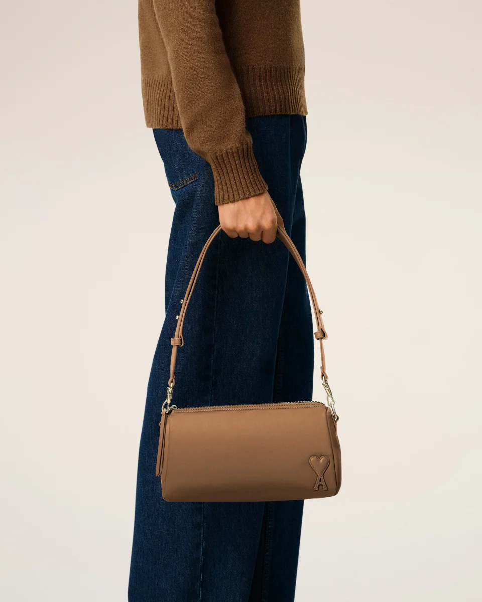 Sac Marron Marcel En Toile De Nylon – Image 3