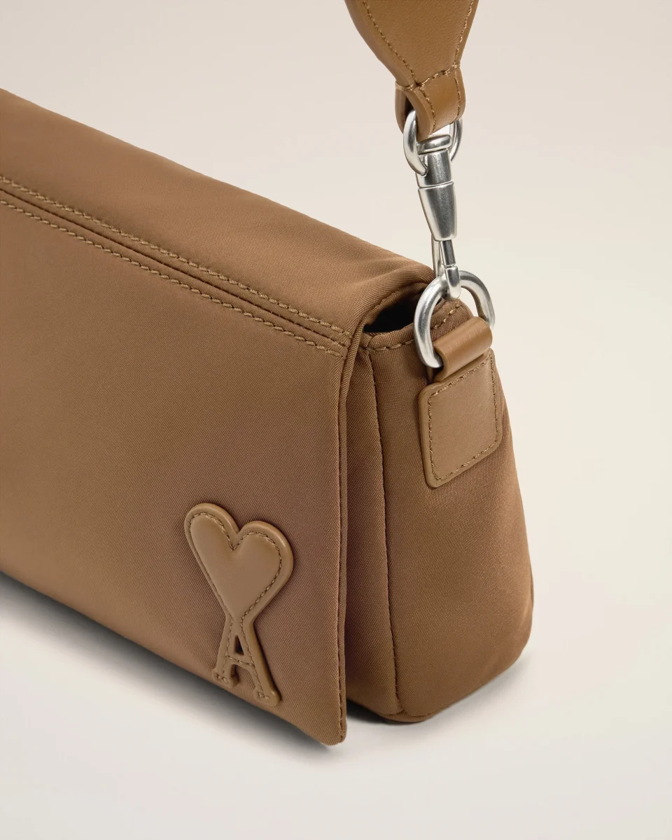 Sac Marron Lunch Box Marcel En Nylon Ouatiné – Image 6