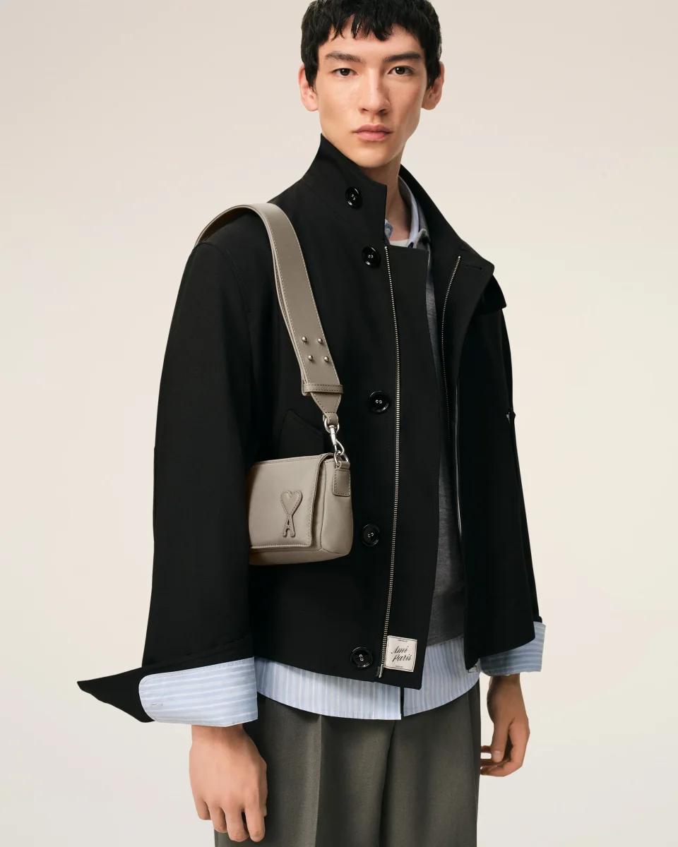 Sac Lunch Box Marcel Gris en Nylon – Image 3