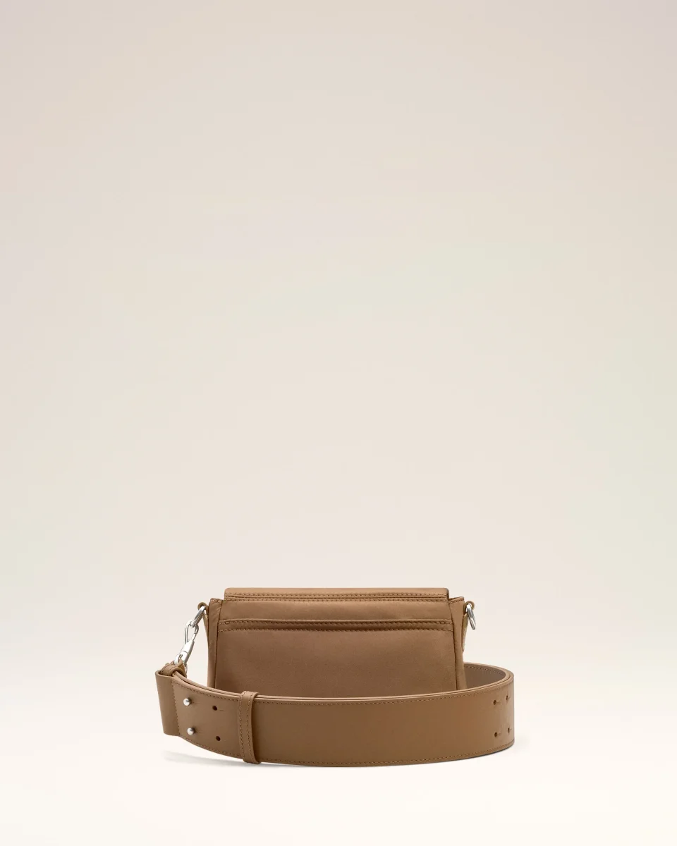Sac Marron Lunch Box Marcel En Nylon Ouatiné – Image 5