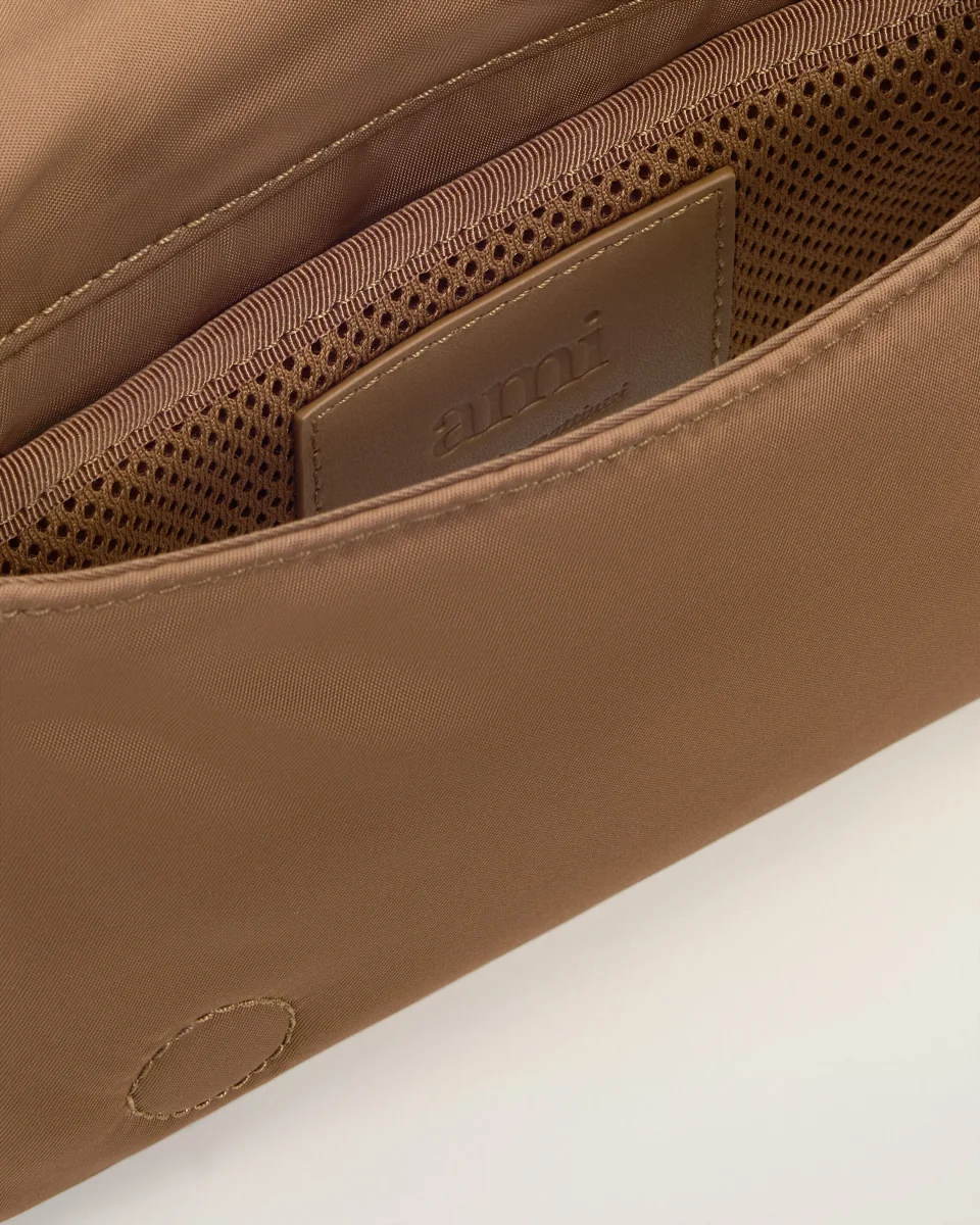 Sac Marron Lunch Box Marcel En Nylon Ouatiné – Image 7