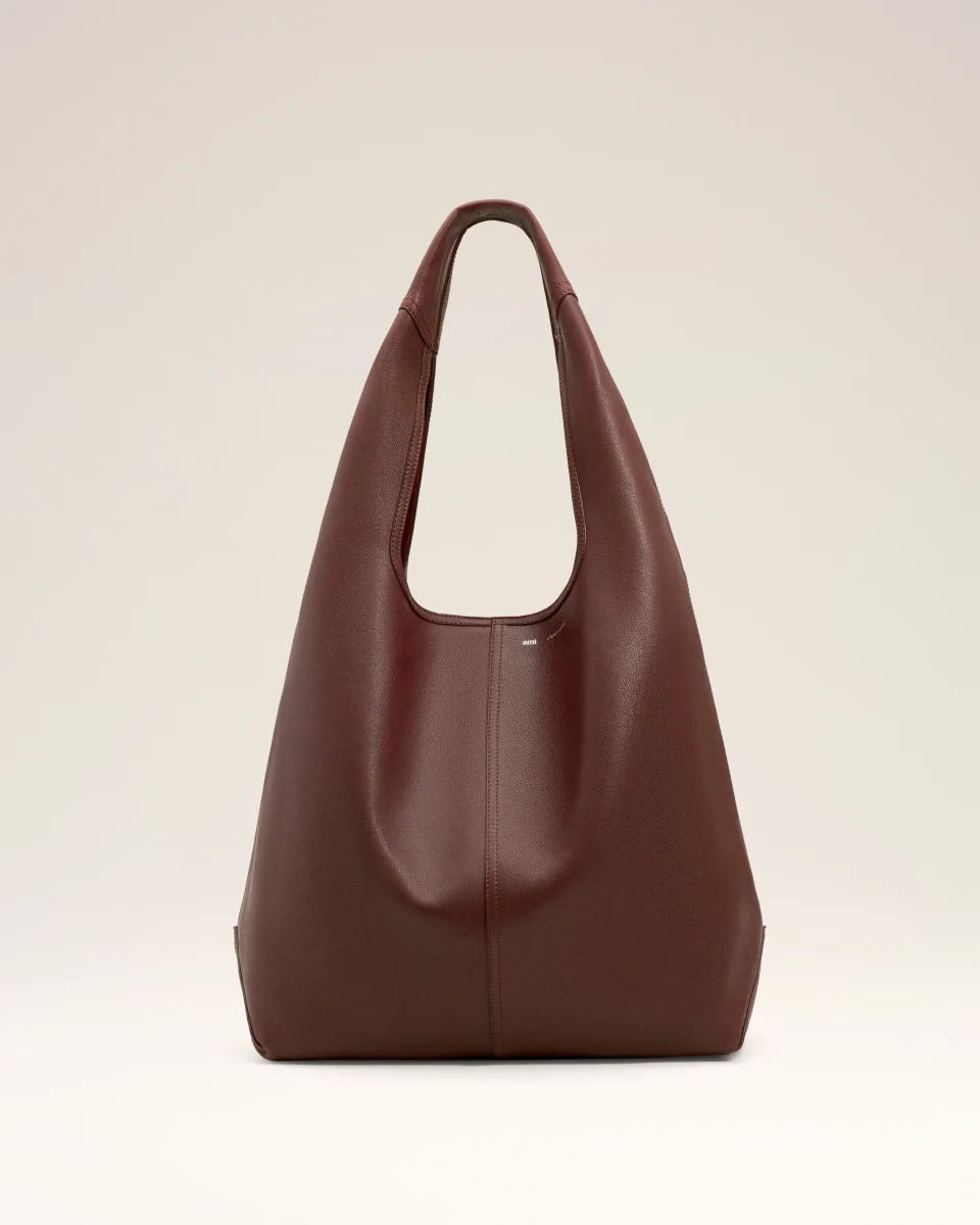 Sac Hobo Bordeaux Etienne En Cuir Souple