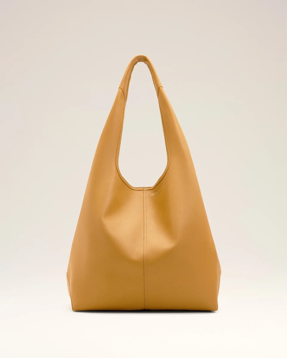 Sac Hobo Etienne Jaune en Cuir De Taurillon – Image 2
