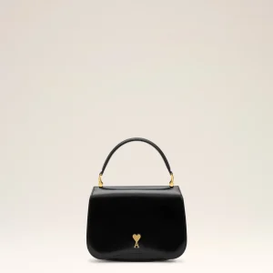 Sac Porté Main Paris Paris Noir en Cuir De Veau