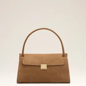 Sac Mimi Marron en Cuir De Veau