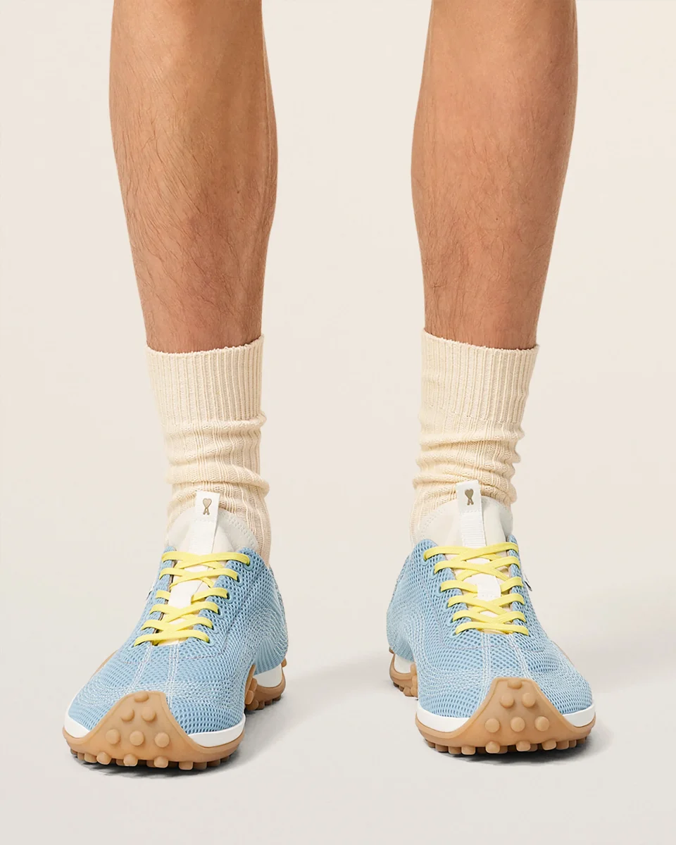 Baskets Mirage En Mesh Bleu – Image 3