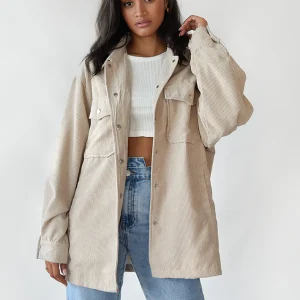 Veste en velours côtelé