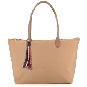 Grand sac cabas nylon taille XXL taupe