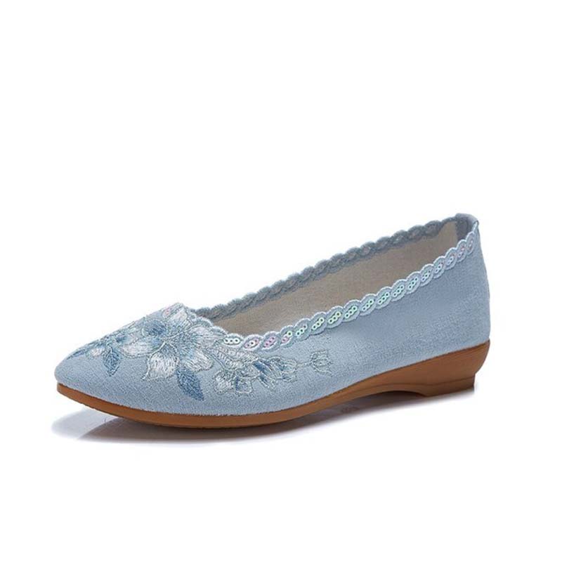 Ballerines Bleues Années 50