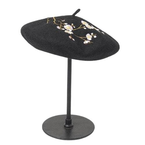 Béret Pour Femme Fleurie Vintage – Image 3