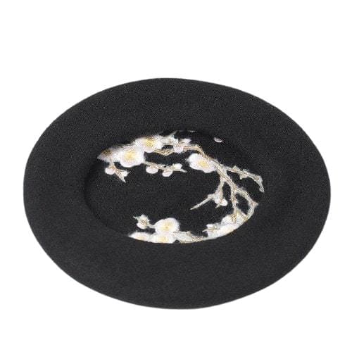 Béret Pour Femme Fleurie Vintage – Image 4