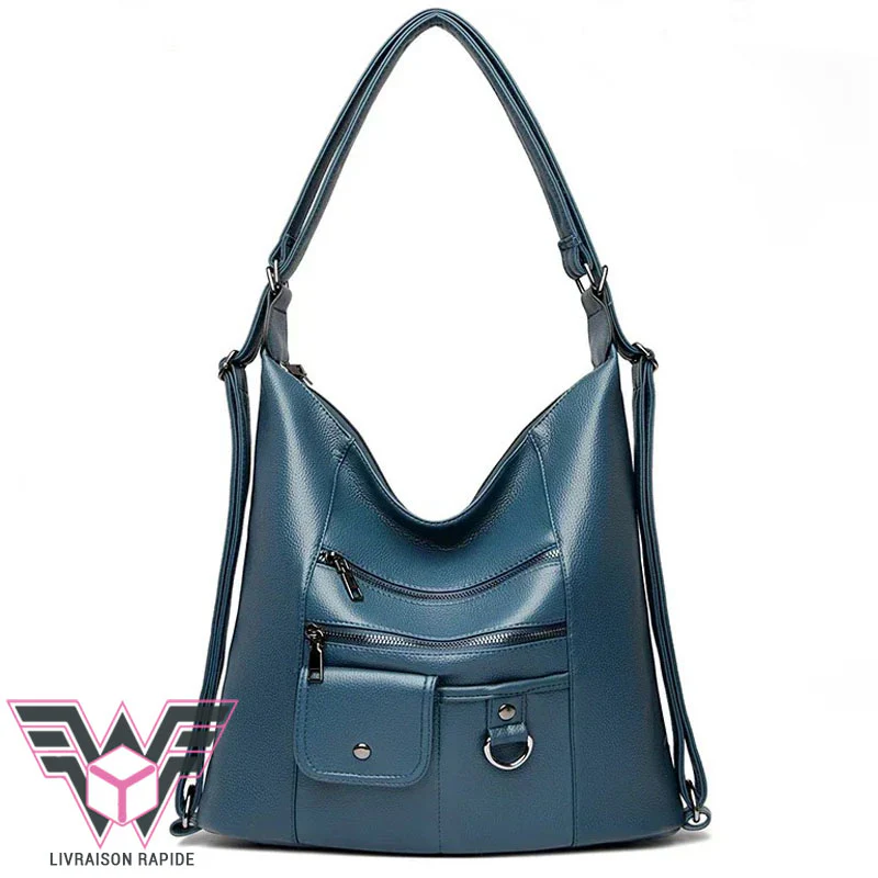 Antonio grand sac bandoulière convertible – Image 4