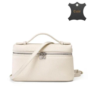 Square mini sac bandoulière femme cuir