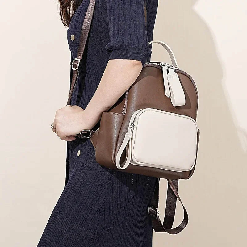 Lize petit sac à dos femme cuir – Image 6