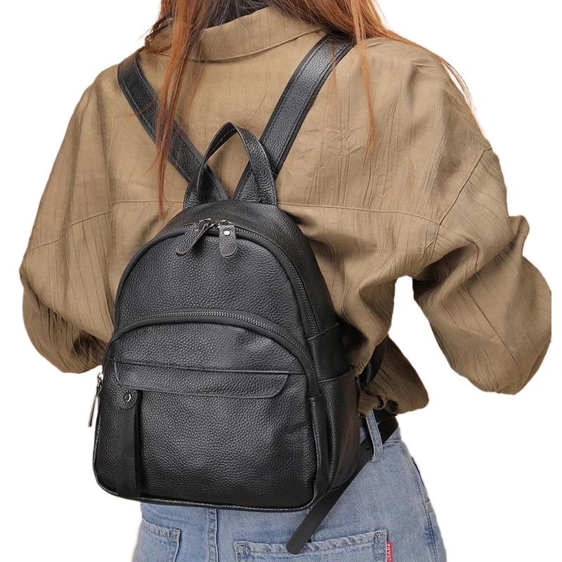 Nils petit sac à dos femme cuir – Image 5