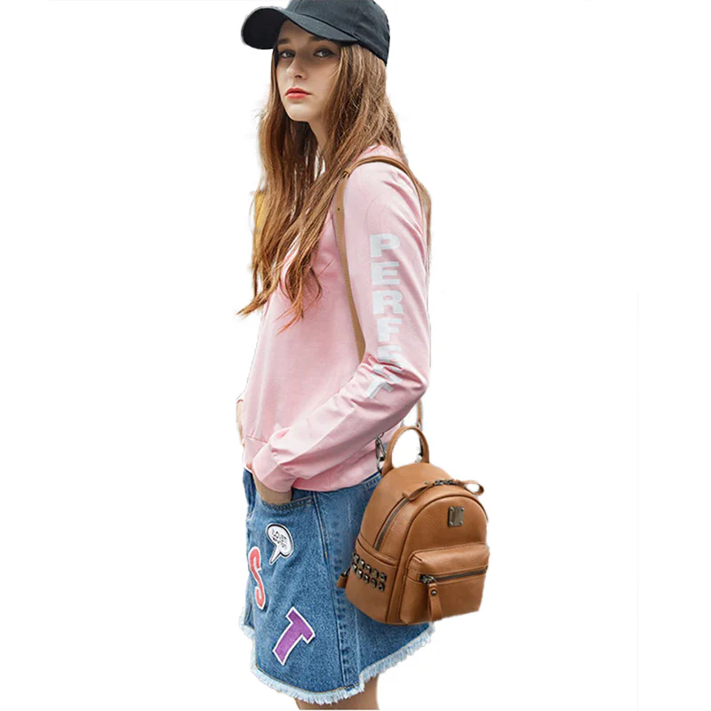 Rimini mini sac à dos femme cuir – Image 6