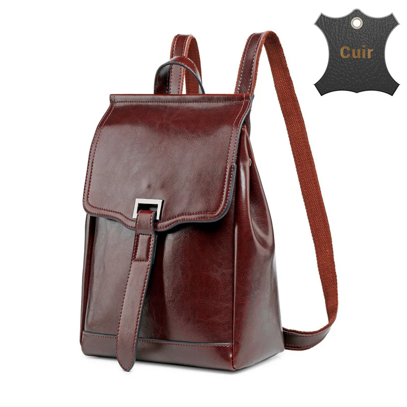 Tyler petit sac à dos femme cuir transformable – Image 5