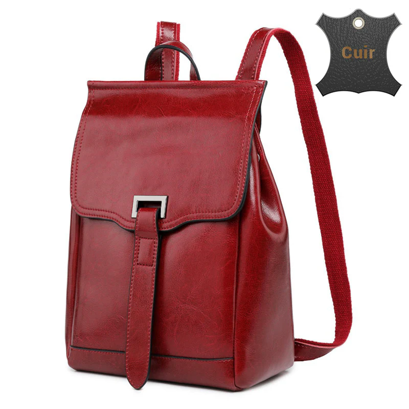 Tyler petit sac à dos femme cuir transformable – Image 4