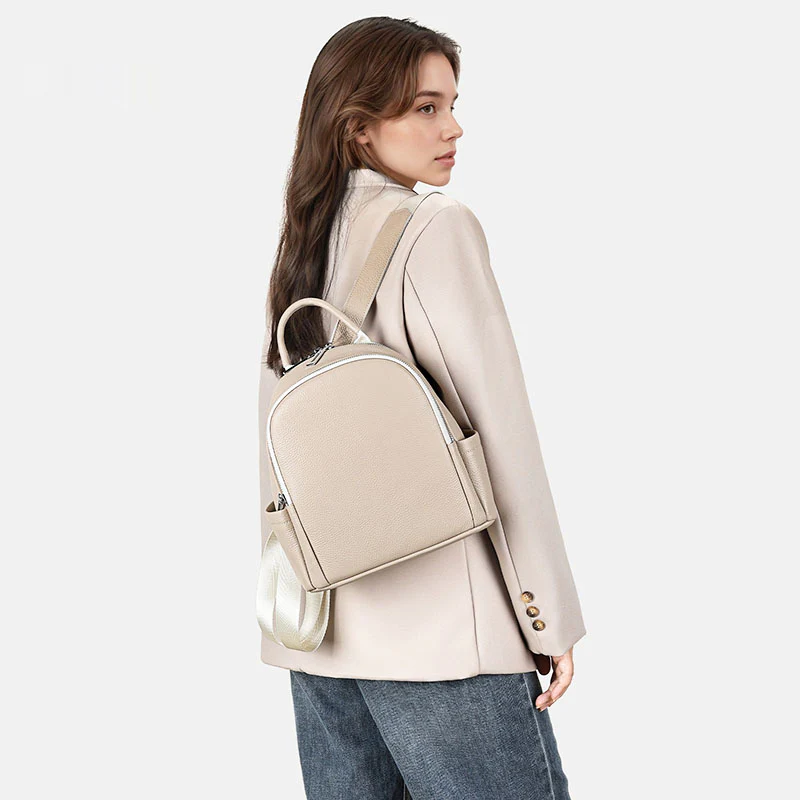 Hazel petit sac à dos femme cuir – Image 5