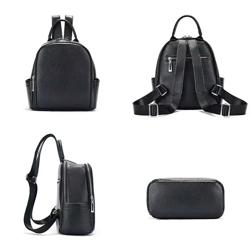 Hazel petit sac à dos femme cuir – Image 6