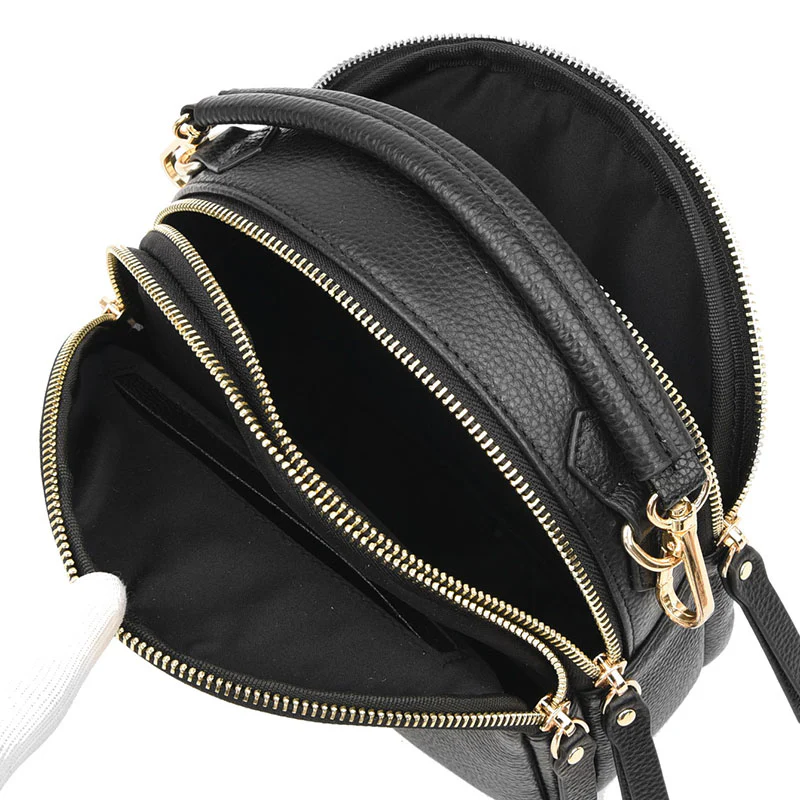 Darwin petit sac à dos femme cuir – Image 6