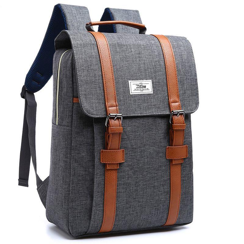 Petit sac à dos homme vintage en toile