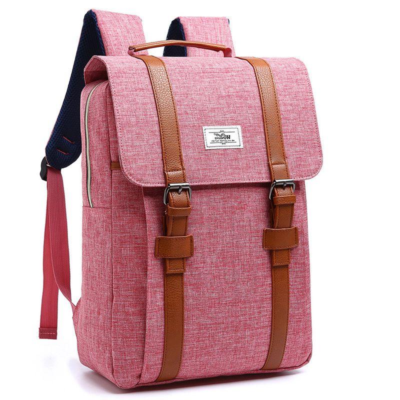 Petit sac à dos homme vintage en toile – Image 7