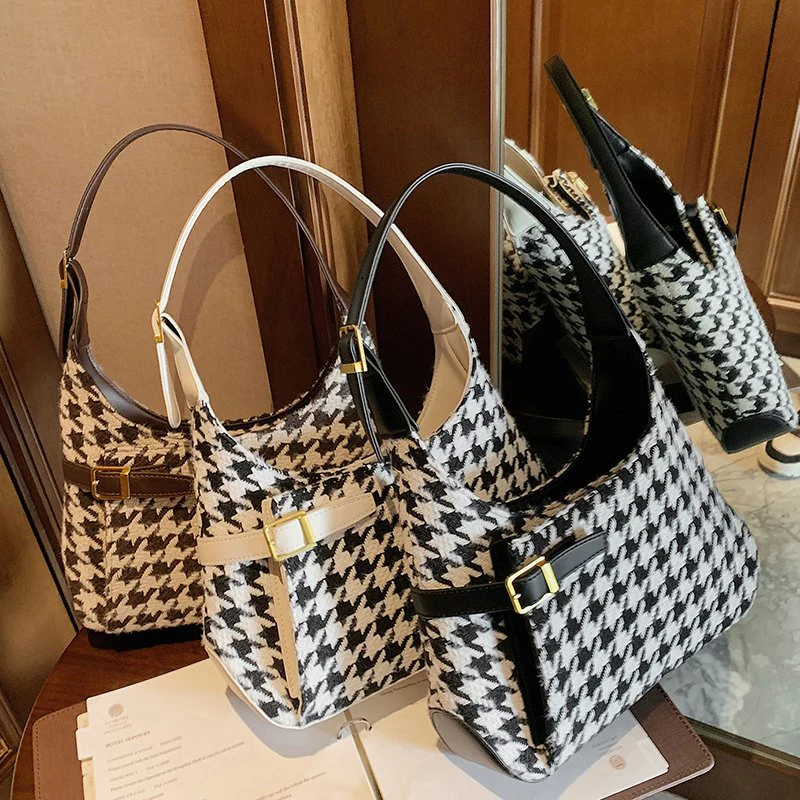 Petit Sac à Main Noir et Blanc – Image 6