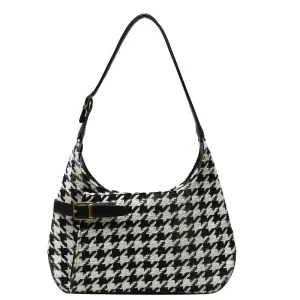 Petit Sac à Main Noir et Blanc