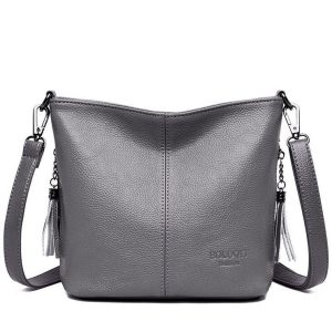 Petit sac bandoulière femme en cuir synthétique