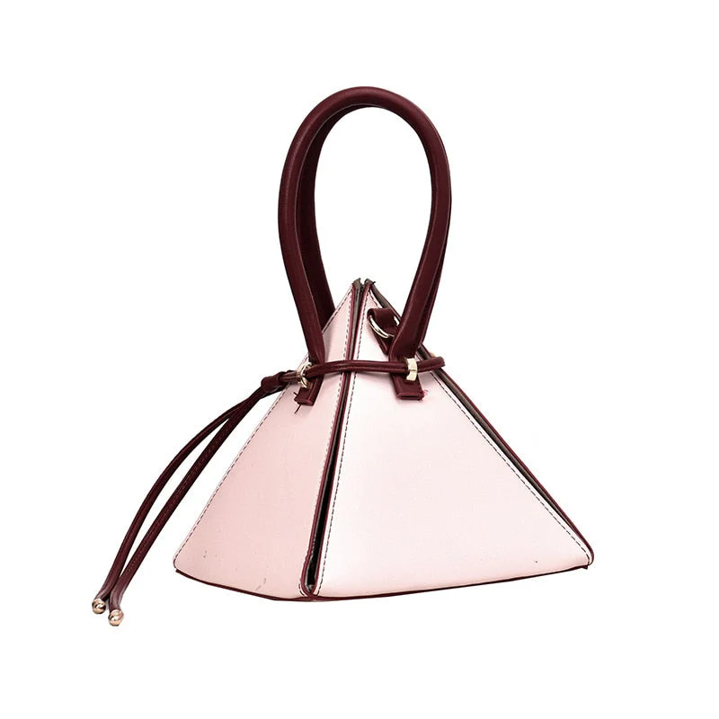 Petit Sac Bandoulière Femme Triangle – Image 5