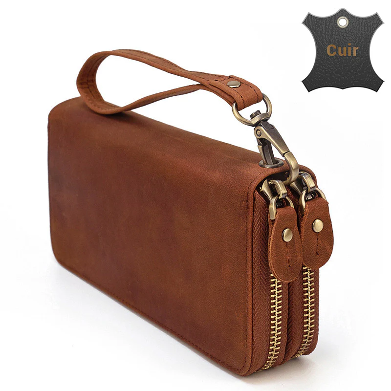 Trevis portefeuille femme original cuir – Image 3