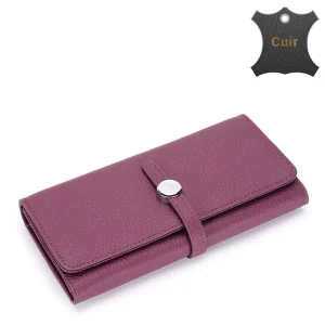 Lemos portefeuille femme original cuir