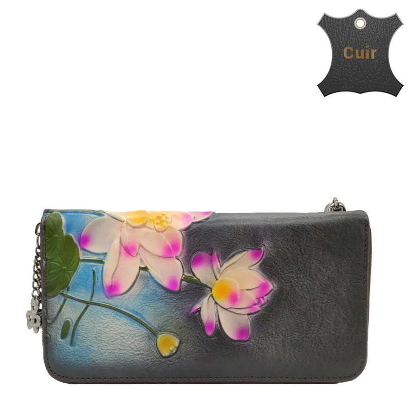 Lotus portefeuille femme original – Image 2