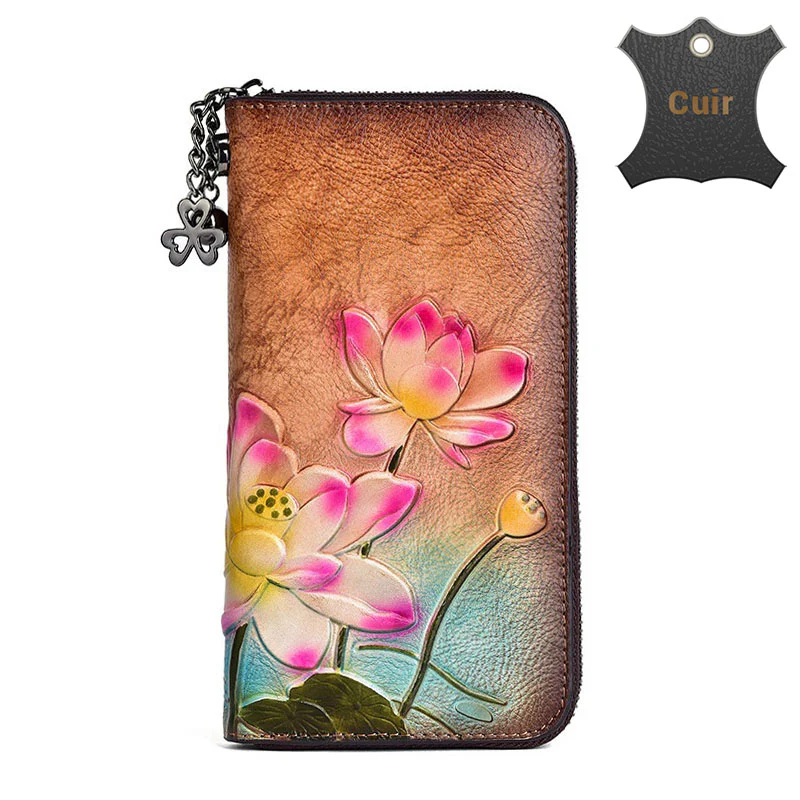 Lotus portefeuille femme original – Image 3