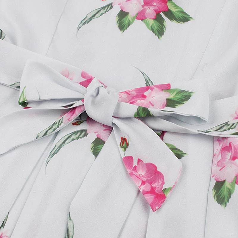 Robe Année 50 Blanche – Image 4