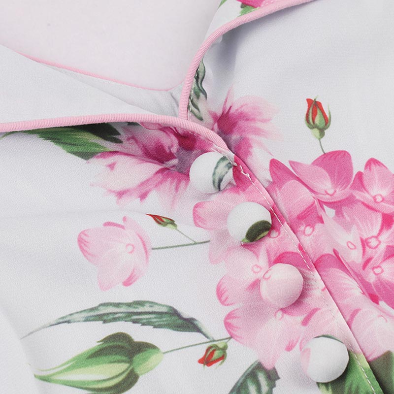 Robe Année 50 Blanche – Image 7