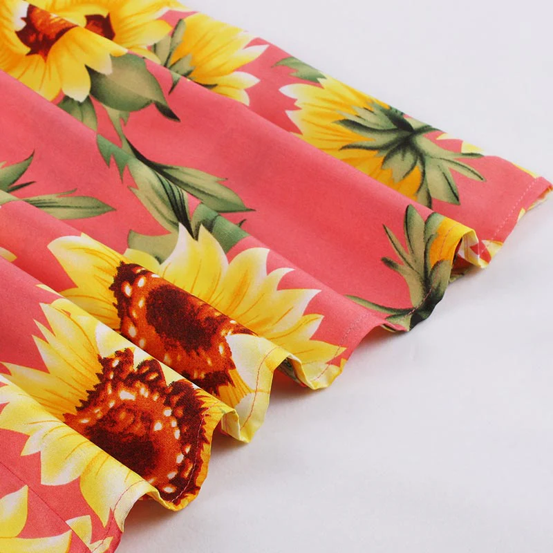 Robe Année 50 Champ de Tournesols – Image 5