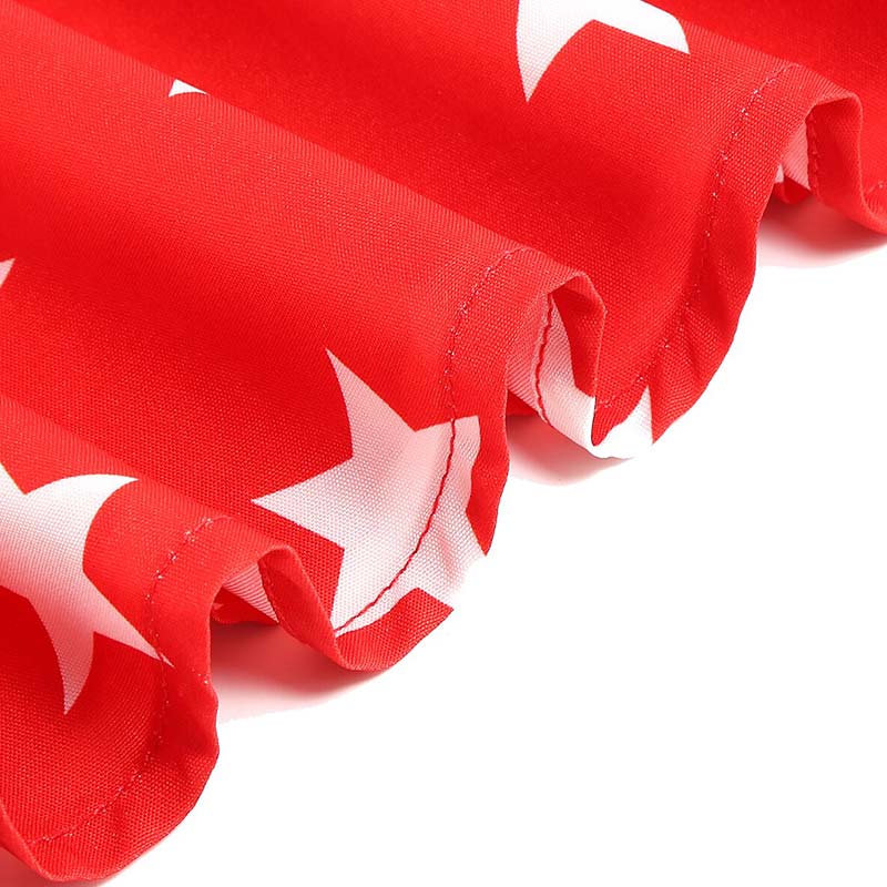 Robe Année 50 Rouge USA – Image 6