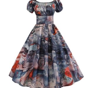 Robe Année 50 Victorienne