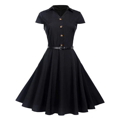 Robe Chemise Retro – Image 4