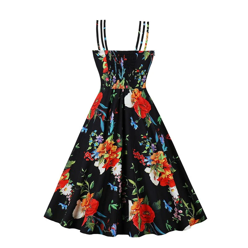 Robe Noire Style Année 50 – Image 3