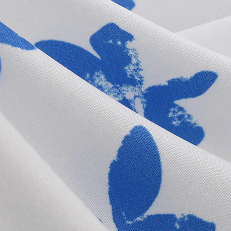 Robe Années 50 Papillon Bleu – Image 7