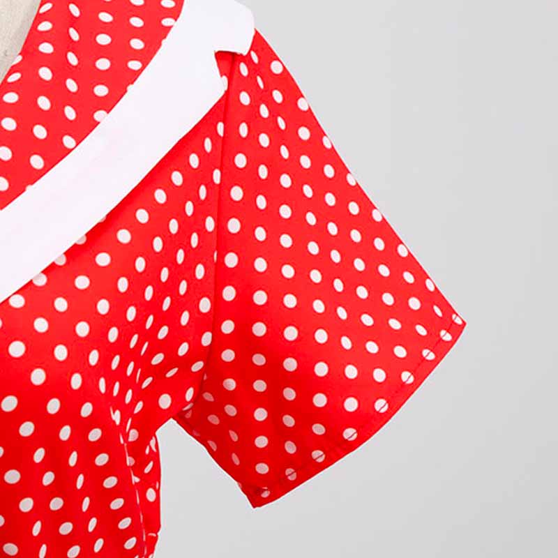 Robe Rouge Années 50 – Image 7